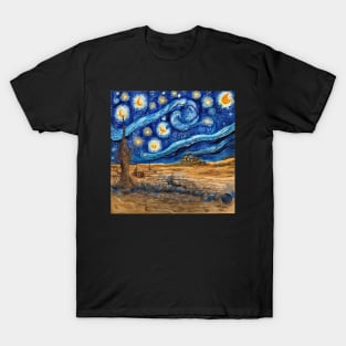 Starry Night Style T-Shirt